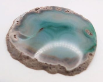 AGATE SLICE ROCK STONE LAPIDARY SPECIMEN