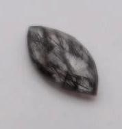 TOURMALATED QUARTZ ROCK STONE LAPIDARY SPECIMEN