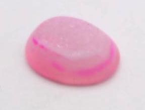 DRUZY QUARTZ CABOCHON ROCK STONE LAPIDARY SPECIMEN