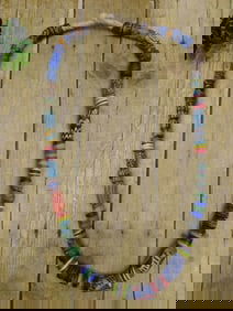 AFRICAN TRADE BEADS ROCK STONE LAPIDARY SPECIMEN