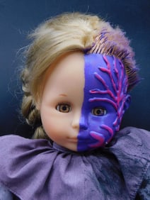 HAILEY DOLL, ECCENTRIC ASSEMBLAGE ART FROM THE OZAWA DOLLHOUSE VAULT, OZAWA ORIGINAL WITH COA