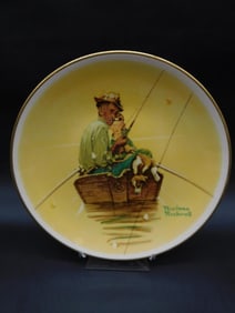 GORHAM NORMAN ROCKWELL COLLECTIBLE PLATE VINTAGE ANTIQUE