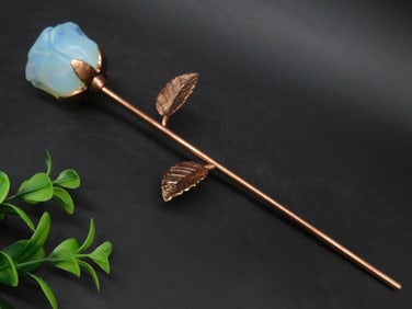 OPALITE ROSE ROCK STONE LAPIDARY SPECIMEN