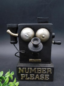 C. Hawthorne Direct LLC Cast Iron Telephone Bank