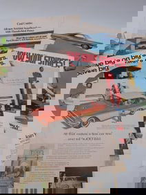 Collection of Vintage Car Advertisements