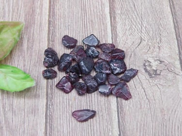 Assorted Small Red Garnet Gemstones