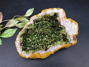 Large Geode Rock Stone Lapidary Specimen