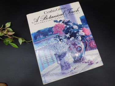 A Botanical Touch Decorative Book by Cynthia Gibson