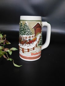 Limited Edition Budweiser Holiday Stein