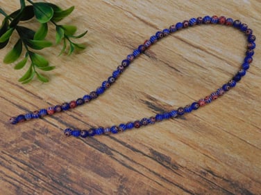 AFRICAN TRADE BEADS ROCK STONE LAPIDARY SPECIMEN