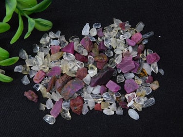 Collection of Raw and Polished Gemstones