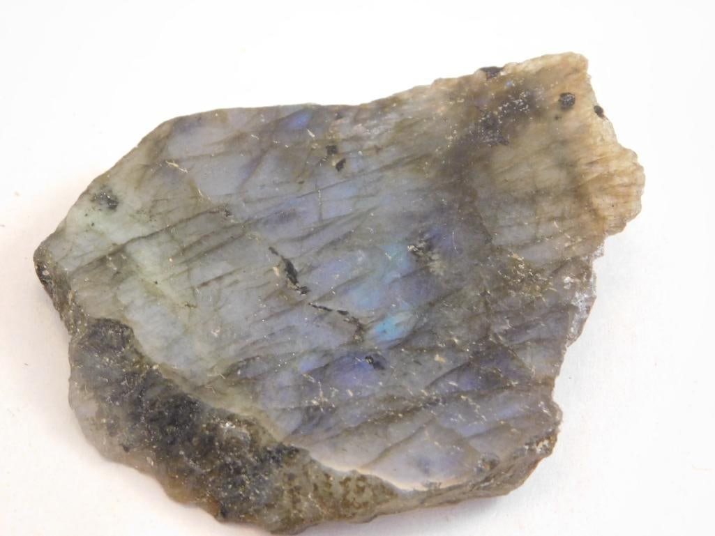 LABRADORITE ROCK STONE LAPIDARY SPECIMEN: LABRADORITE ROCK STONE LAPIDARY SPECIMEN