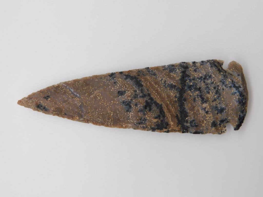 5 INCH HAND KNAPPED ARTIFACT TOOL ROCK STONE LAPIDARY SPECIMEN: 5 INCH HAND KNAPPED ARTIFACT TOOL ROCK STONE LAPIDARY SPECIMEN