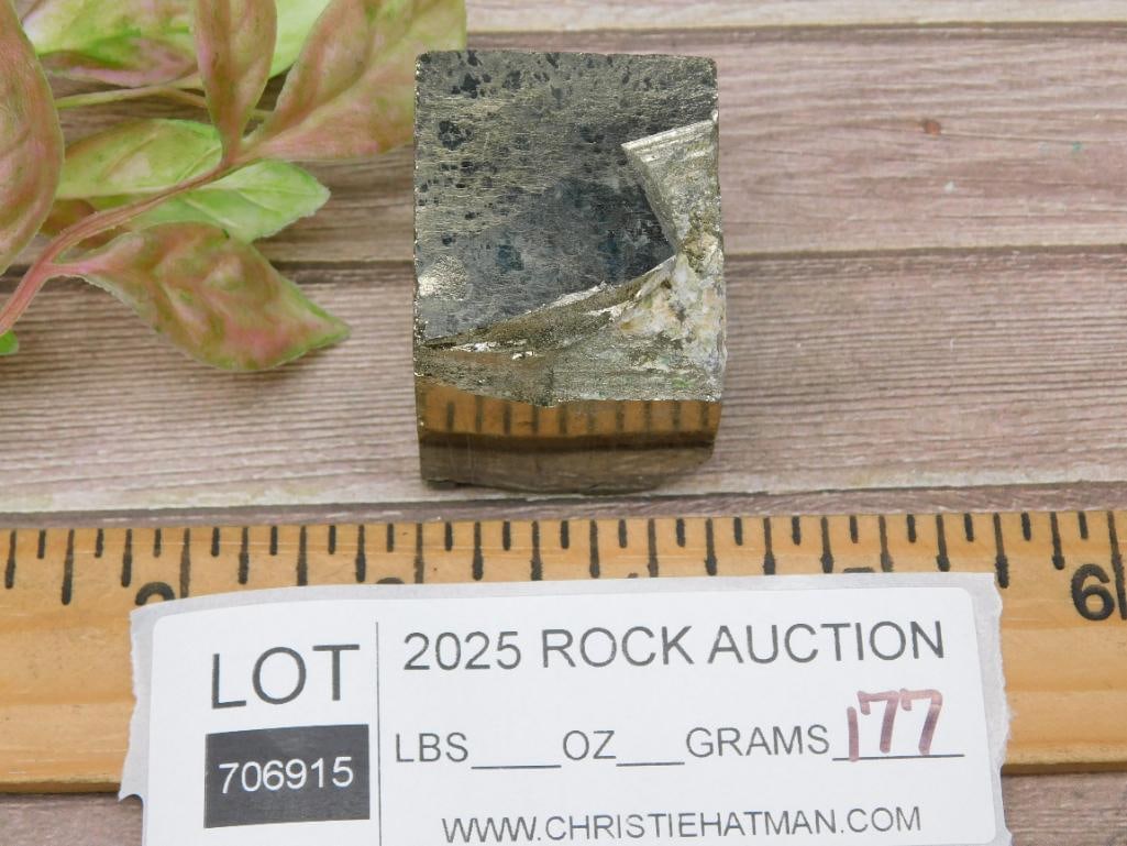Natural Pyrite Cube Specimen - 3