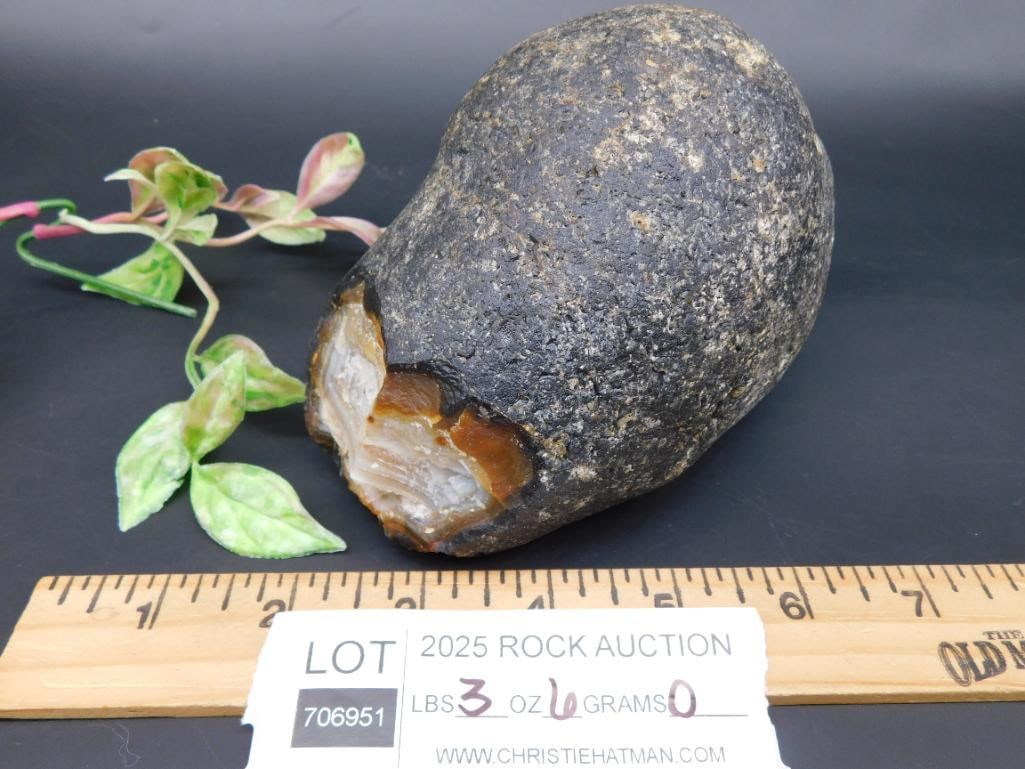 Large Polished Brazilian agate Specimen - 2