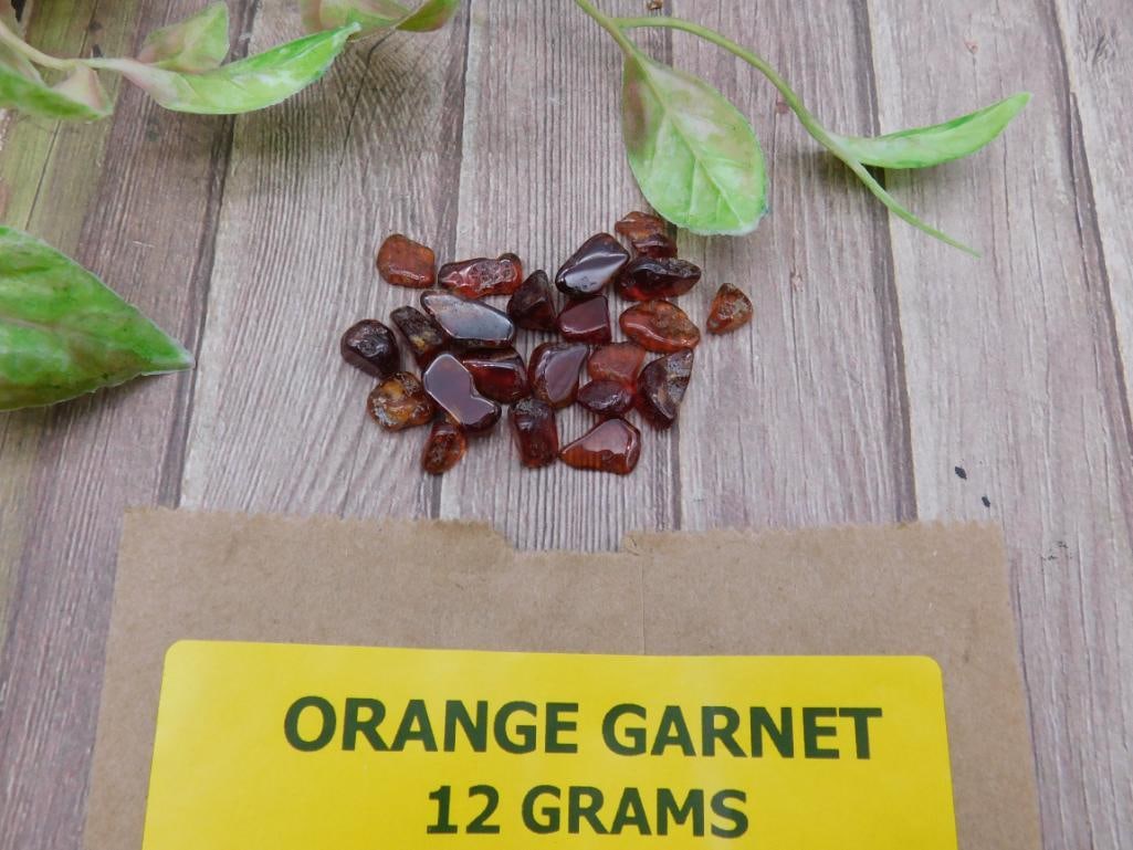 Orange Garnet Gemstones - 2