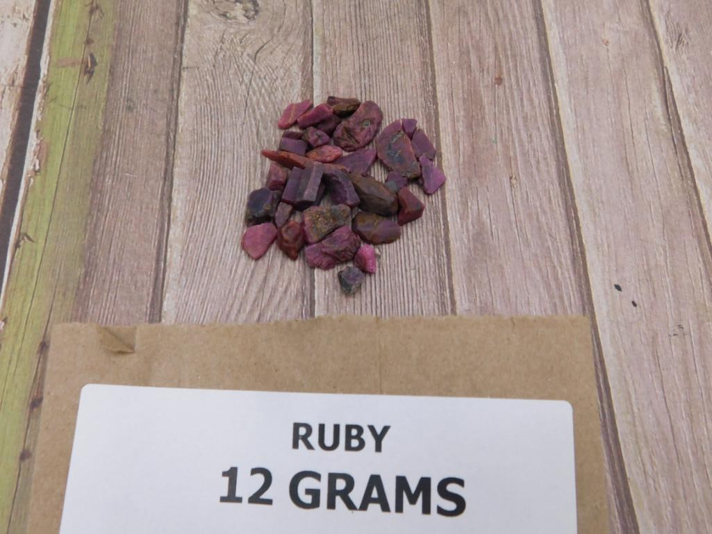 Raw Ruby Pieces - 2