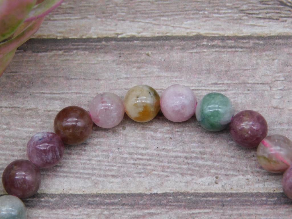 Multicolor Beaded Bracelet With Stones - 2