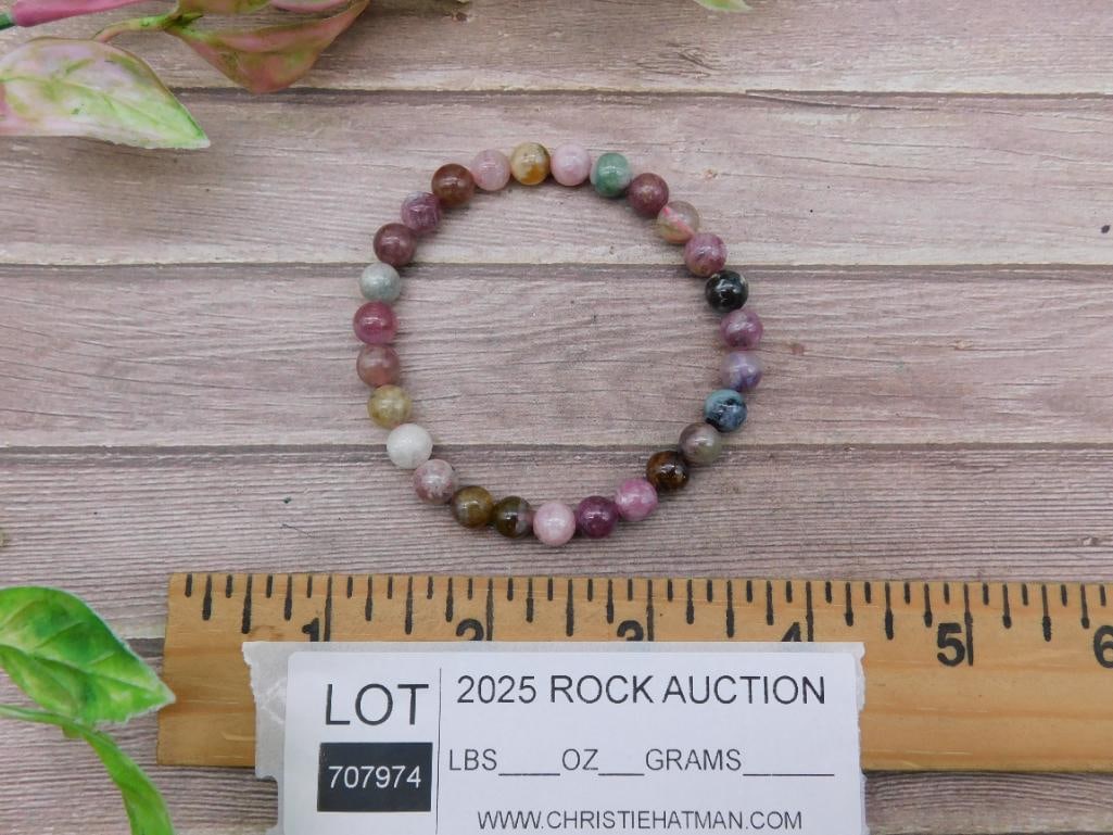 Multicolor Beaded Bracelet With Stones - 3