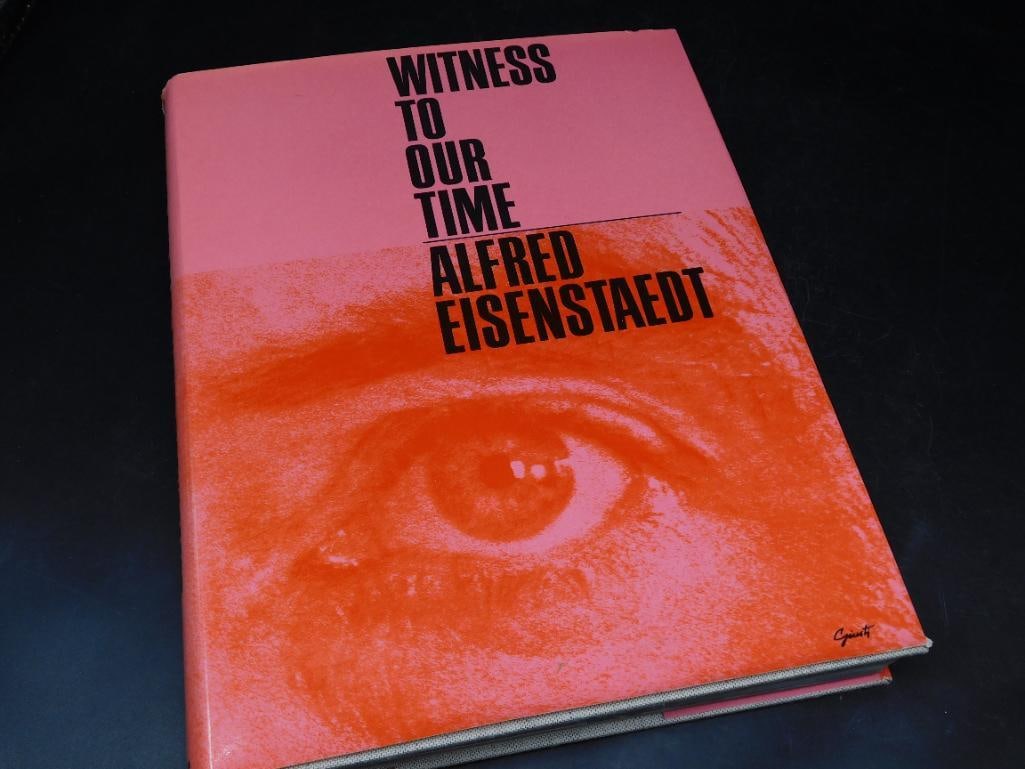Witness to Our Time by Alfred Eisenstaedt (1966 Edition) Book: First published in 1966 by The Viking Press, this book features striking photographs by Alfred Eisenstaedt. Printed in Switzerland under J.H. Masui Associates? supervision.