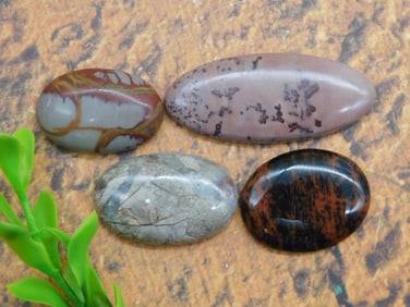 CABOCHONS ROCK STONE LAPIDARY SPECIMEN