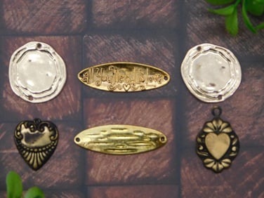 MIXED PENDANTS ROCK STONE LAPIDARY SPECIMEN