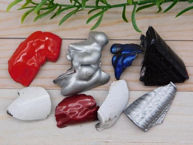 FORDITE MOTOR CITY AGATE ROCK STONE LAPIDARY SPECIMEN