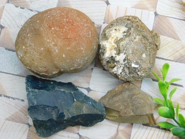 MIXED LOT ROCK STONE LAPIDARY SPECIMEN
