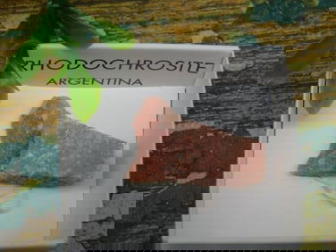 RHODOCHROSITE ROCK STONE LAPIDARY SPECIMEN