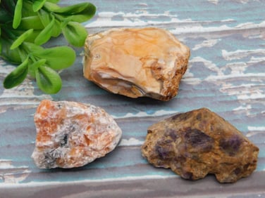 MIXED LOT ROCK STONE LAPIDARY SPECIMEN