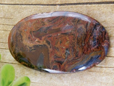 PIETERSITE CABOCHON ROCK STONE LAPIDARY SPECIMEN