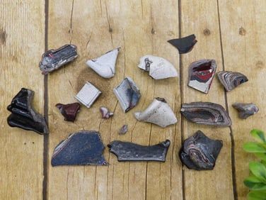 FORDITE MOTOR CITY AGATE ROCK STONE LAPIDARY SPECIMEN