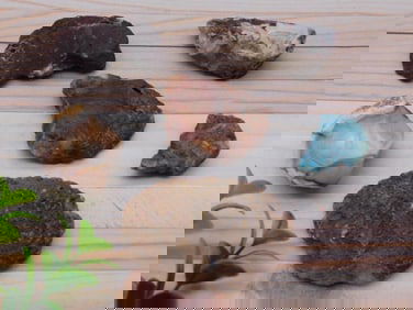 MIXED LOT ROCK STONE LAPIDARY SPECIMEN