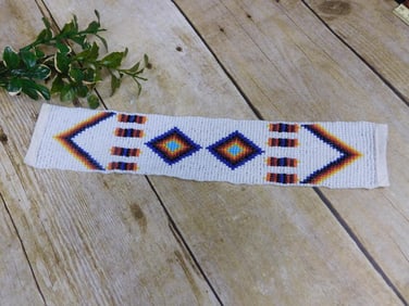 SEED BEAD NATIVE AMERICAN DESIGN BAND