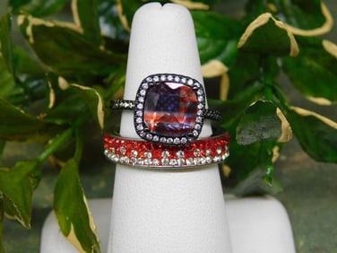 GENUINE STONE RINGS ROCK STONE LAPIDARY SPECIMEN