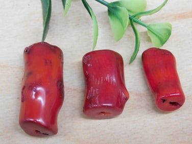 RED CORAL ROCK STONE LAPIDARY SPECIMEN