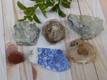 MIXED LOT ROCK STONE LAPIDARY SPECIMEN