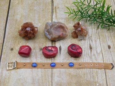 MIXED LOT ROCK STONE LAPIDARY SPECIMEN