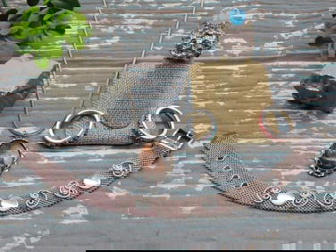 MIXED JEWELRY LOT ROCK STONE LAPIDARY SPECIMEN