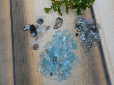 MIXED GEMSTONE LOT ROCK STONE LAPIDARY SPECIMEN