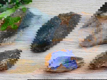 MIXED ROUGH LOT ROCK STONE LAPIDARY SPECIMEN