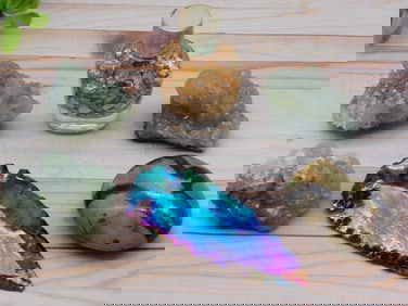 MIXED ROUGH LOT ROCK STONE LAPIDARY SPECIMEN