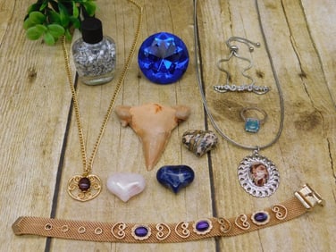 MIXED LOT ROCK STONE LAPIDARY SPECIMEN