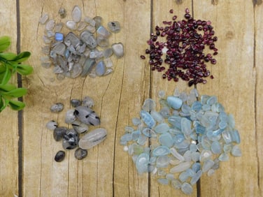 MIXED GEMSTONES ROCK STONE LAPIDARY SPECIMEN