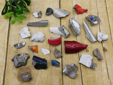 FORDITE MOTOR CITY AGATE ROCK STONE LAPIDARY SPECIMEN