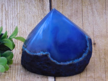 AGATE POINT ROCK STONE LAPIDARY SPECIMEN