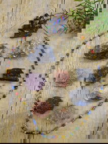 MIXED LOT ROCK STONE LAPIDARY SPECIMEN