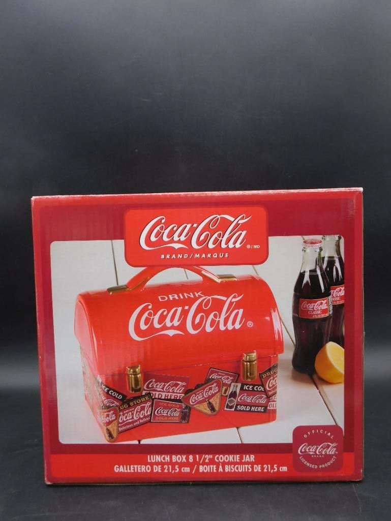 COCA-COLA COKE LUNCH BOX COOKIE JAR