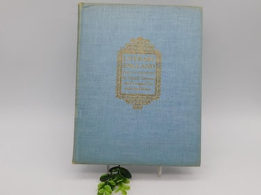 LITERARY ENGLAND PHOTOGRAPHS BOOK BY DAVID E SCHERMAN AND DESCRIPTIVE TEXT BY RICHARD WILCOX VINTAGE