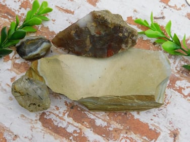 MIXED LOT ROCK STONE LAPIDARY SPECIMEN